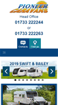 Mobile Screenshot of pioneercaravans.co.uk